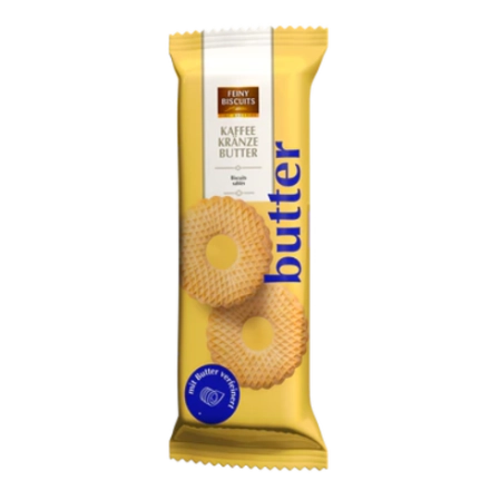 Печенье «Кофейные» кольца со сливочным маслом TM Feiny Biscuits, 150 г