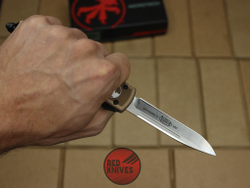 Нож Microtech Ultratech S/E - коричневая рукоять, стандартный клинок сатин RK-373