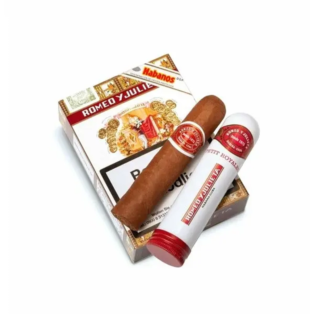 Сигары Romeo y Julieta Petit Royales Tubos