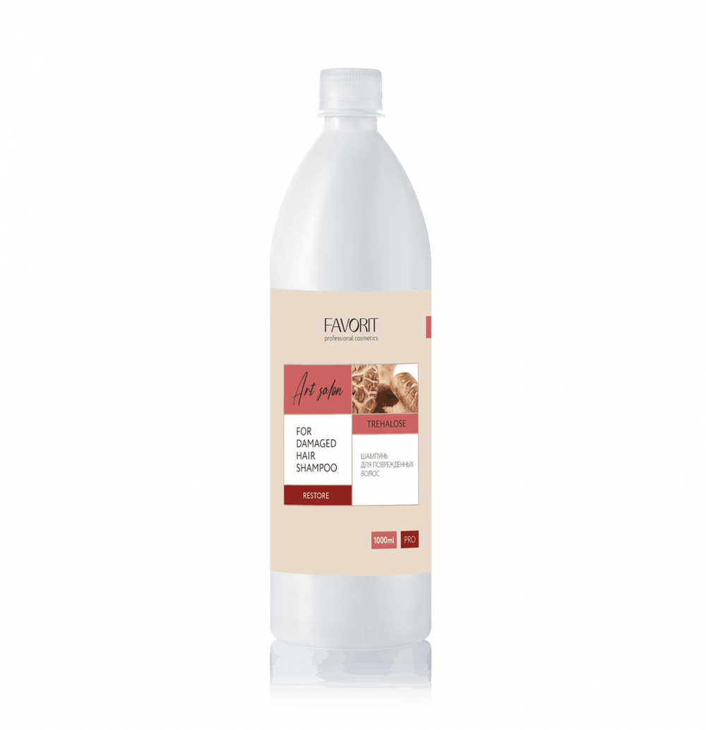 Шампунь для поврежденных  волос Фаворит ART SALON SHAMPOO FOR DAMAGEN  1000 мл. FV