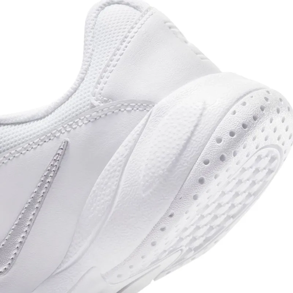 Детские теннисные кроссовки Nike Jr Court Lite 2 - white/metallic silver