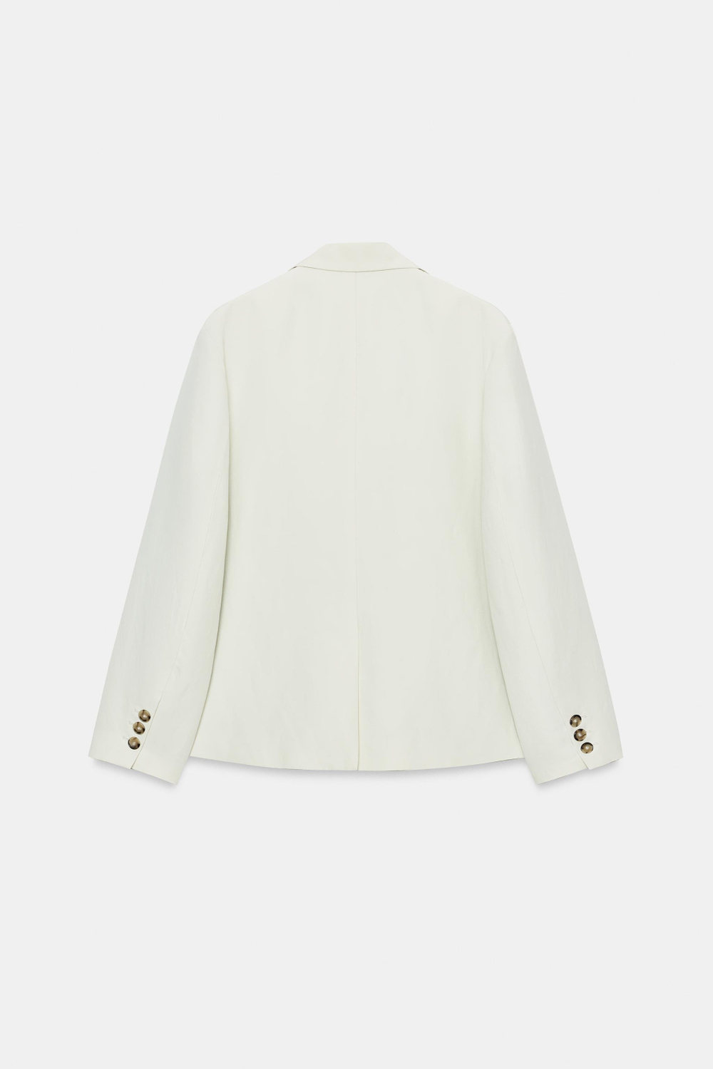 ПРЯМОЙ БЛЕЙЗЕР ИЗ ЛЬНЯНОЙ СМЕСИ — ZW COLLECTION — ZARA