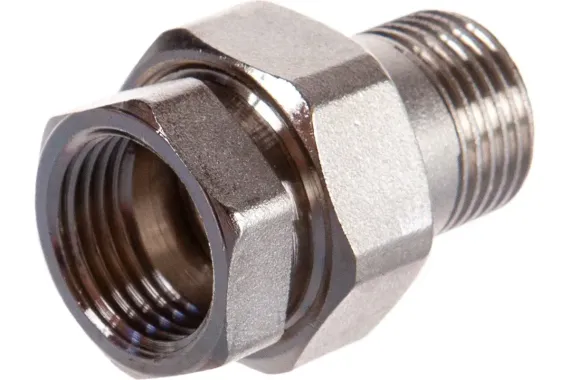 Сгон STOUT ВР-НР 1/2" никель 33967