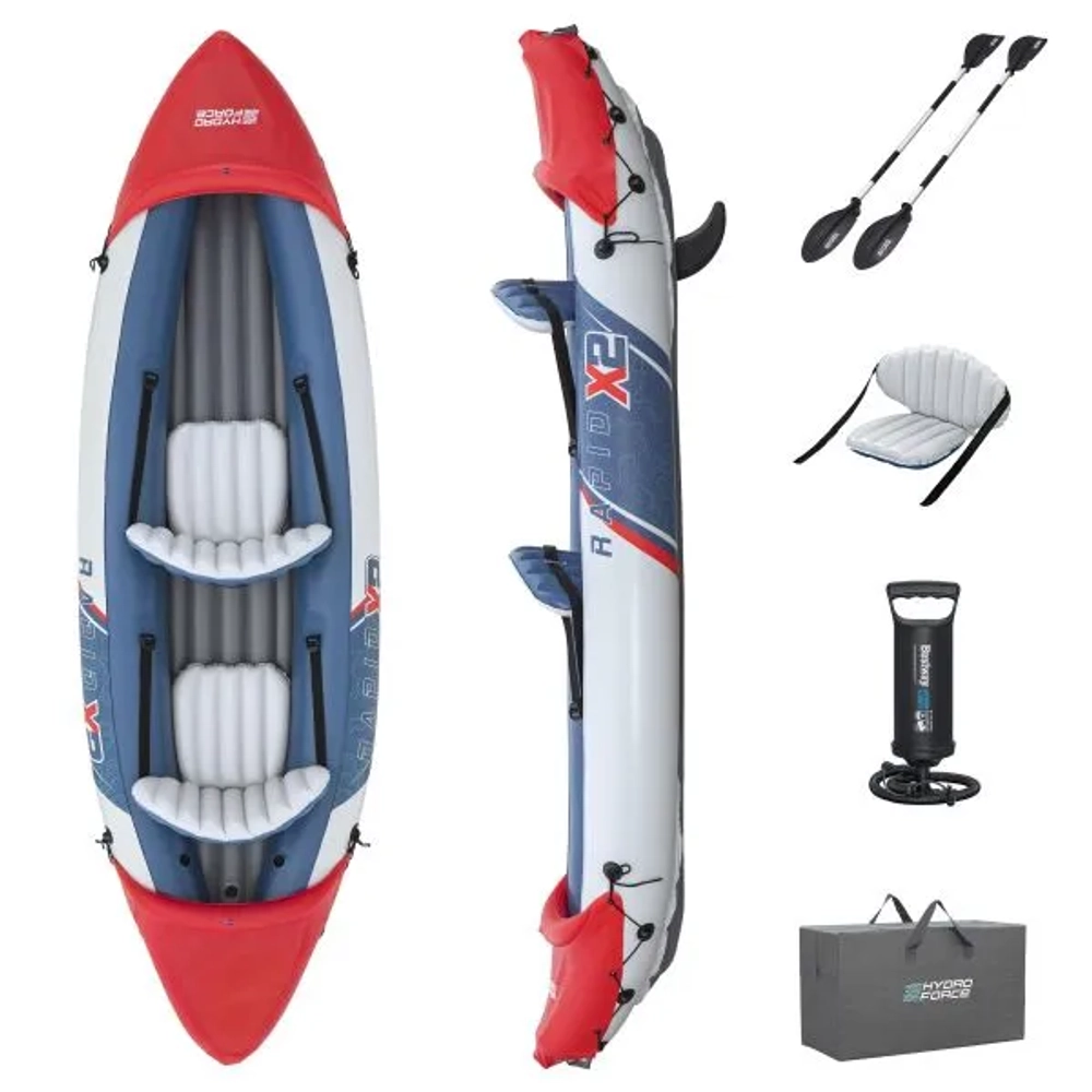 Каяк 2-местный Rapid X2, 321*100 см Bestway (65077)