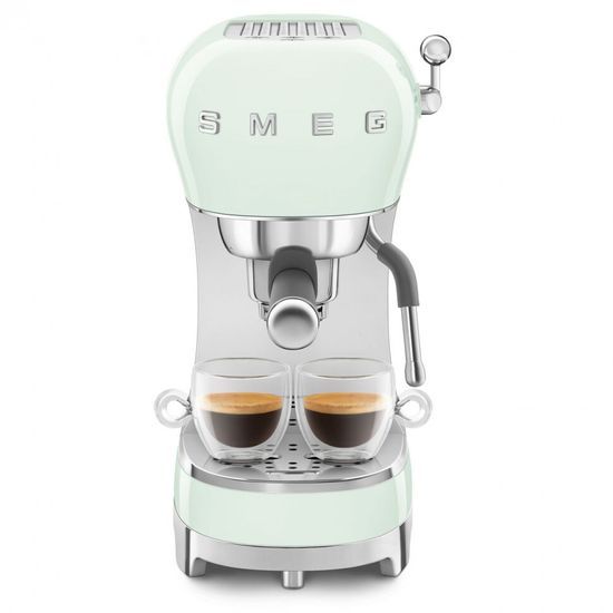 Кофемашина-эспрессо Smeg ECF02PGEU , мята
