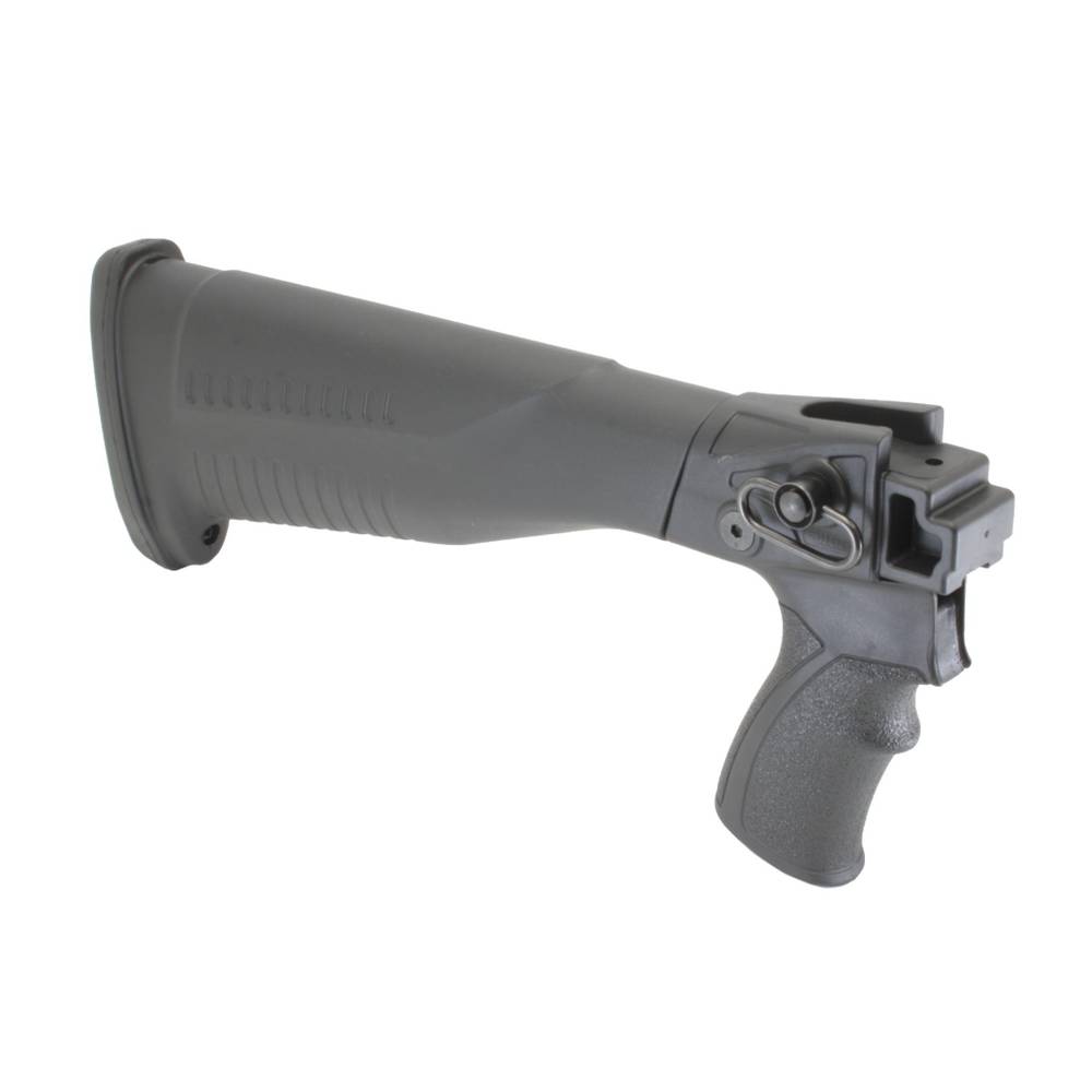 Пластиковый приклад на Сайгу 12, DLG Tactical. Черный