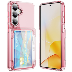 Прозрачный чехол Lumen Case с подставкой 2‑в‑1 и отделением для карт: Samsung Galaxy S26