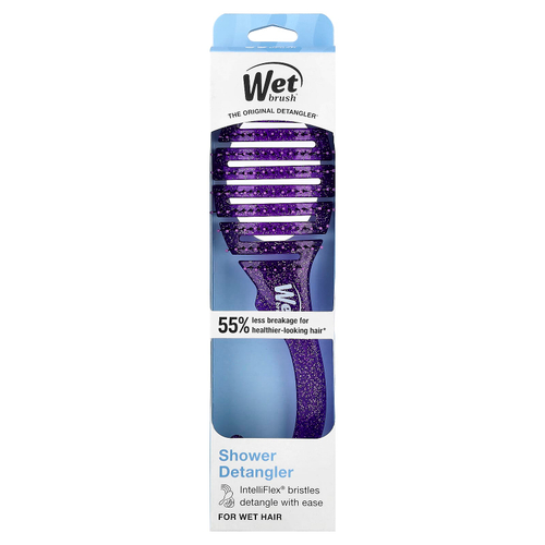 Wet Brush, щетка для расчесывания волос, фиолетовый, 1 шт.
