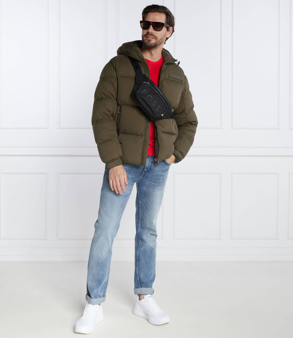 Пуховая куртка NEW YORK HOODED Tommy Hilfiger - хаки(MW0MW32786)