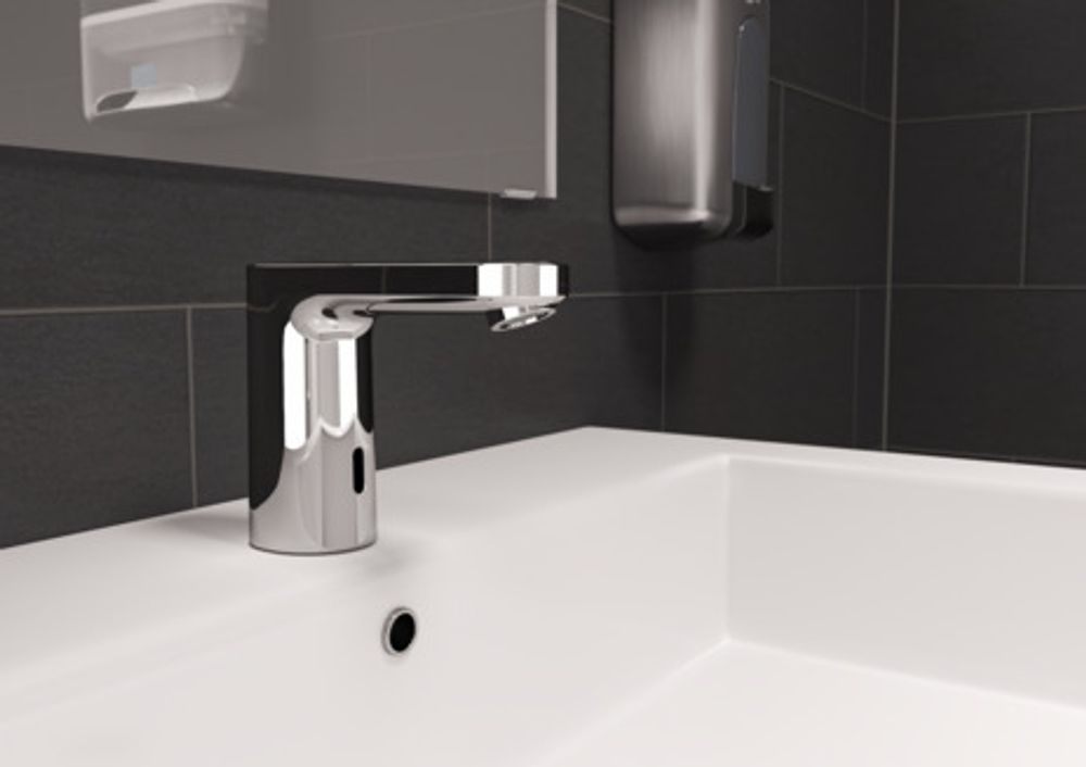 Кран Hansgrohe Vernis Blend Электронный кран или с предустановленной 71503000
