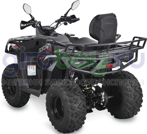 Бензиновый квадроцикл WHITE SIBERIA BARS 320 - Чёрный фото №8