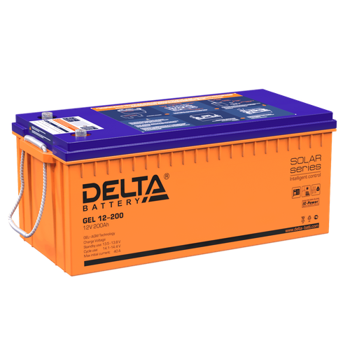 Аккумулятор DELTA GEL 12-200 - GEL ( 12В / 200Ач )