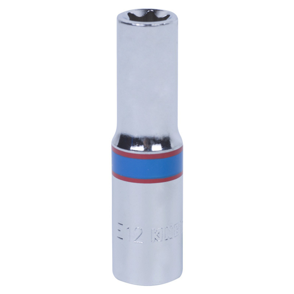 Головка торцевая глубокая TORX Е-стандарт 3/8", E12 KING TONY 327512M