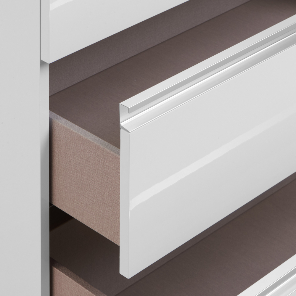 Roca A857399806 The Gap Тумба под умывальник подвесная, 785x453x515 мм, 2 ящика, Белый Глянец