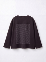 ЛОНГСЛИВ ОВЕРСАЙЗ PATTERN II BRAUN