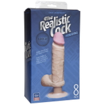 Супер реалистичный вибратор Ultra Realistic 8''(7 режимов, вторая кожа) (Цвет: телесный)