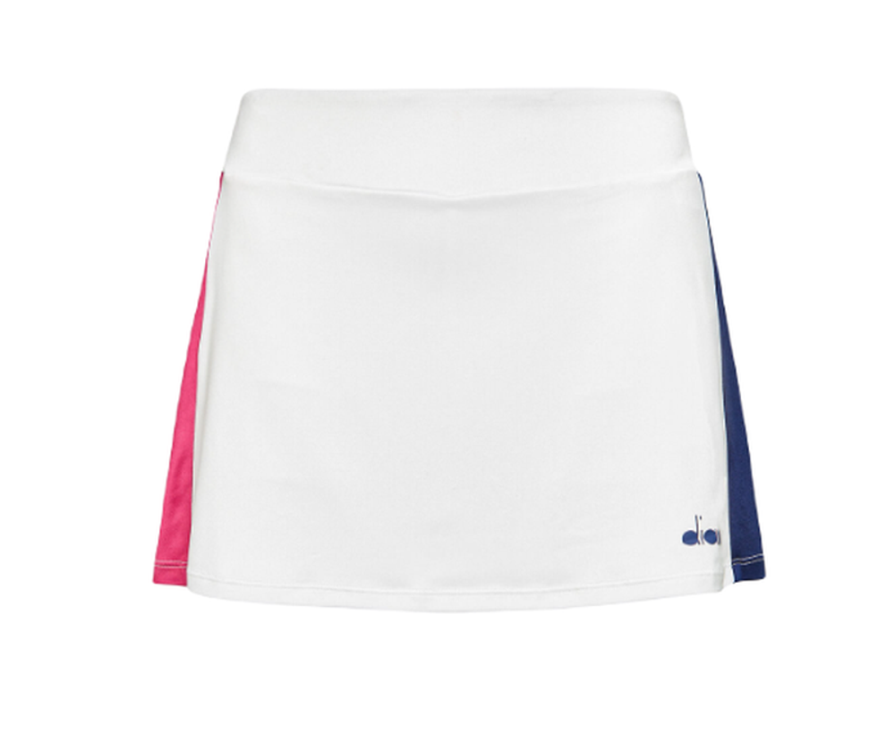 Теннисная юбка Diadora L. Core Skirt - optical white