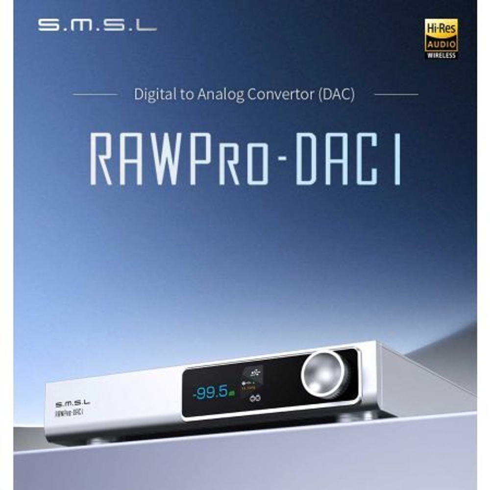 Цифро-аналоговый преобразователь SMSL RAW PRO-DAC 1