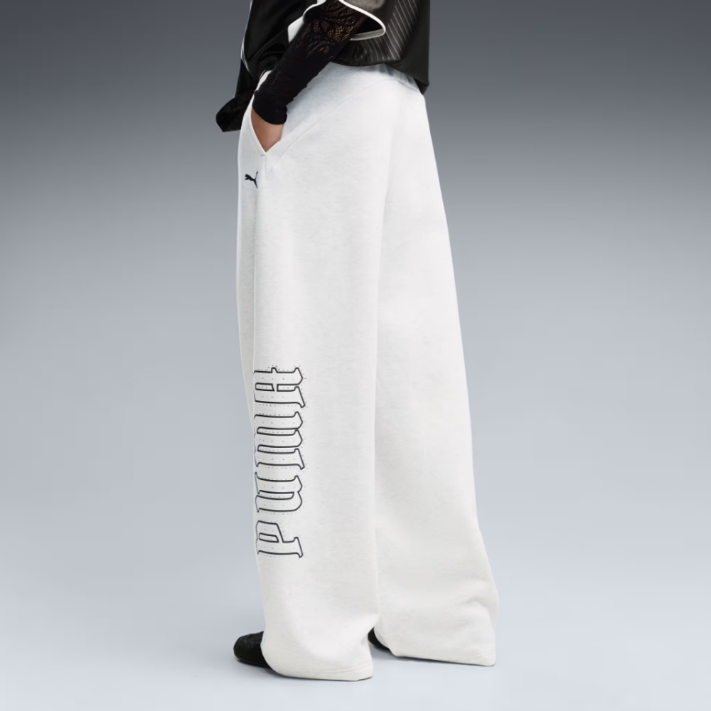 Брюки спортивные женские PUMA STREET GLAM Slouchy Bedazzled Pants FL
