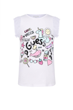 Футболка Guess - белый(K4GI17 K6YW1)