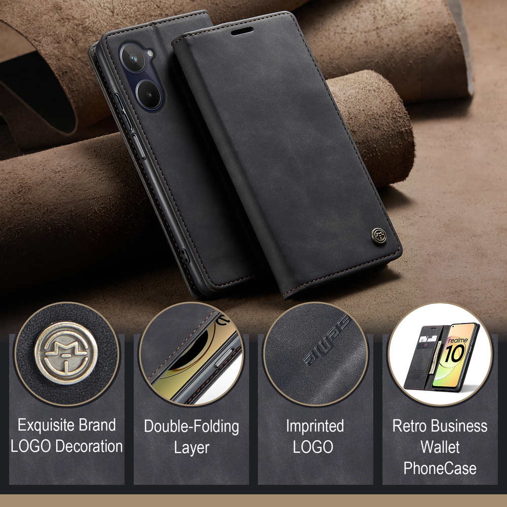 Чехол-книжка CaseMe Matte Realme 10
