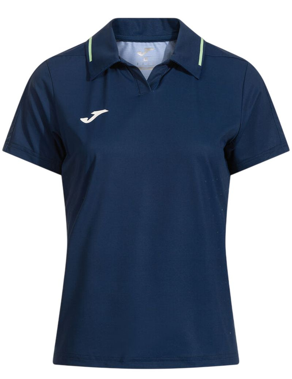 Женское поло Joma Challenge Short Sleeve — navy blue