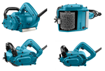 Щеточная шлифмашина сетевая Makita 0,86 кВт 220В c щеткой шириной 120 мм для шлифования, структурирования / браширования и очистки 9741
