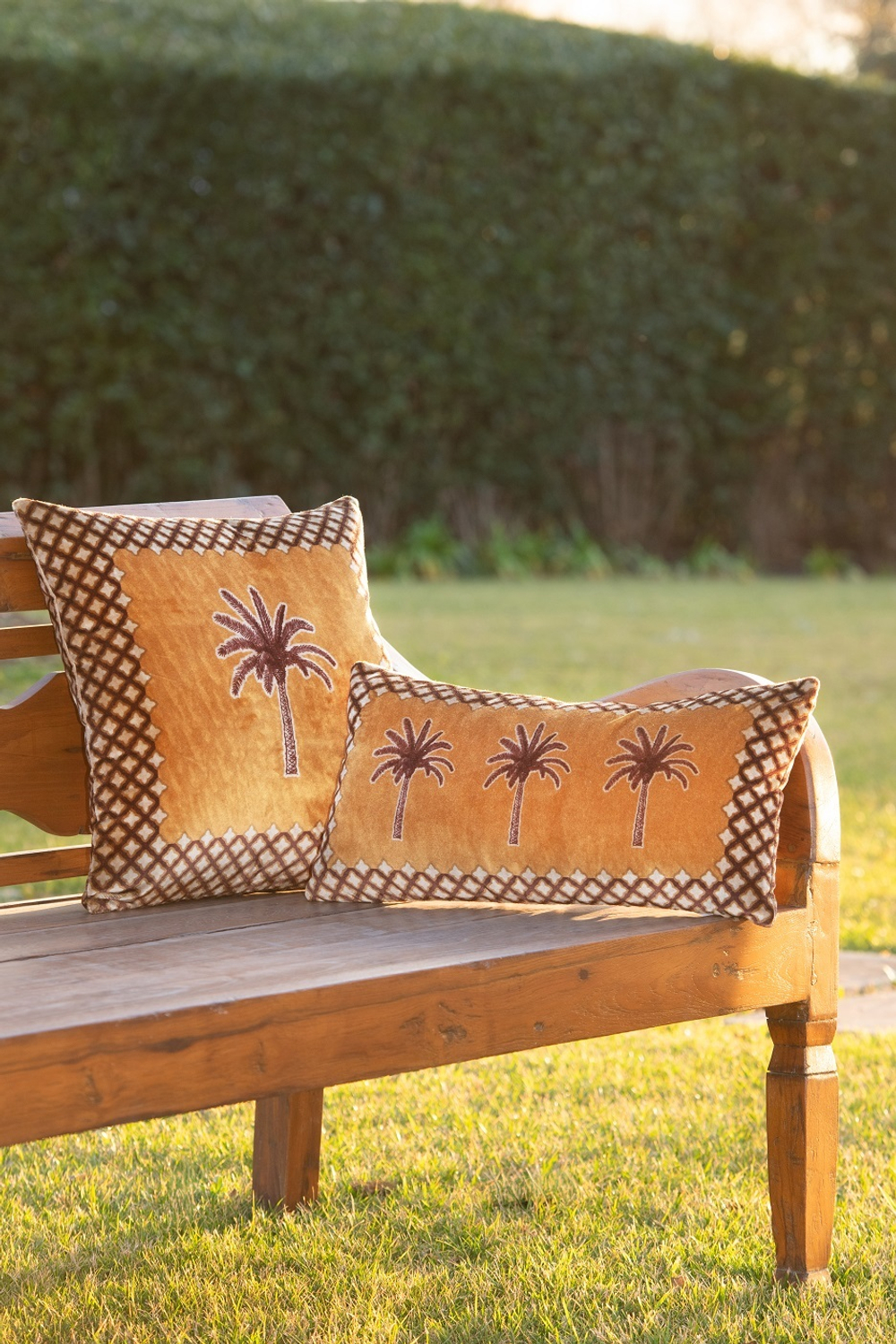 Подушка Frati EXOTIC PALM 50х50 Frati Home 50x50 Оранжевый