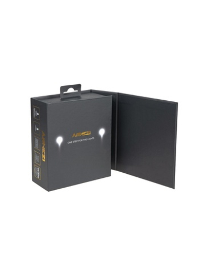 Лампа светодиодная 12/24V H3 65W 4900lm PK22s 6000K ARNEZI Extra Vision LED 2 шт. DUOBOX IP68 A2000002