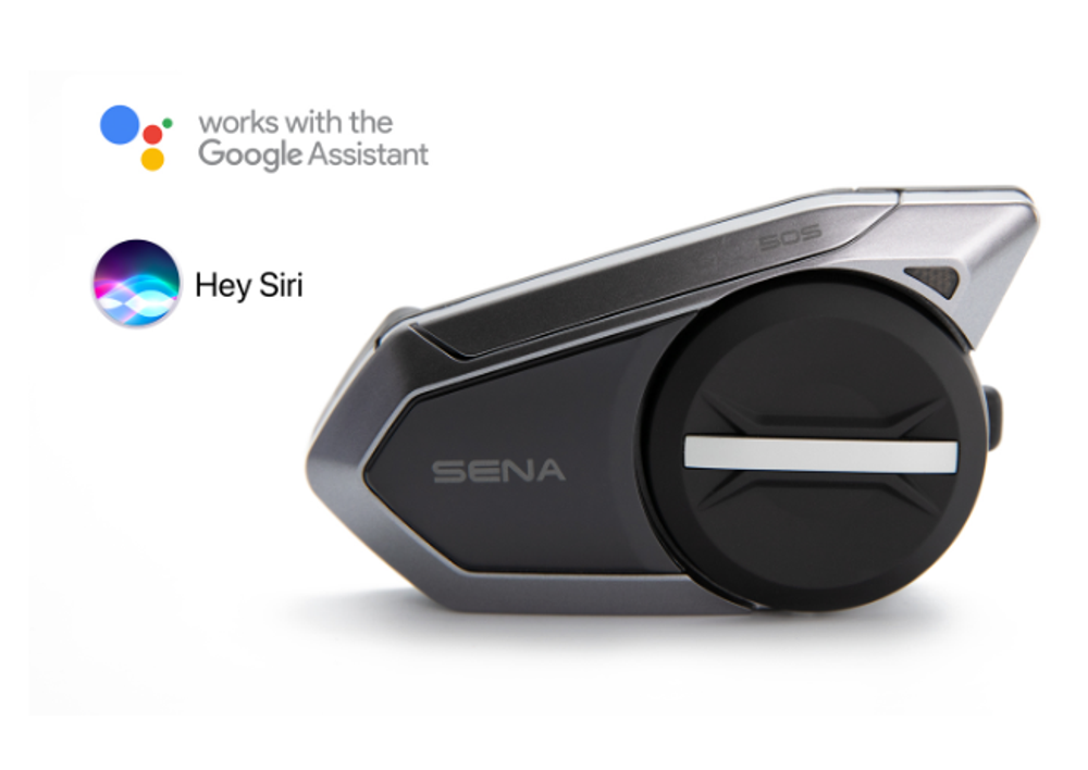 Мотогарнитура Sena 50S с Mesh 2.0 и Bluetooth 5.0 интеркомом