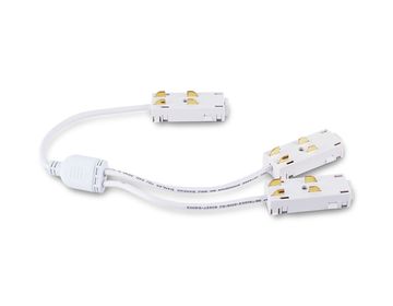 Коннектор питания T-образный для шинопровода GL1113 WH белый Magnetic 220V Ambrella