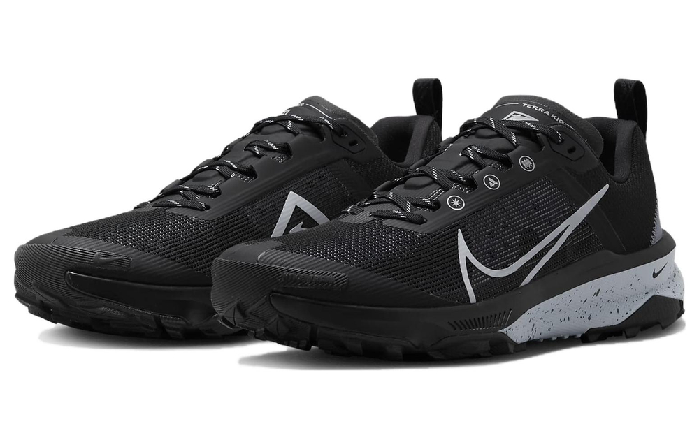 Nike React Terra Kiger 9 Black Reflect Silver Cool Grey Wolf Grey