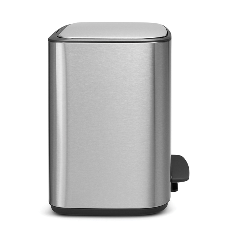 Мусорный бак Bo Pedal Bin 3x11л Brabantia Стальной матовый Fingerprint Proof