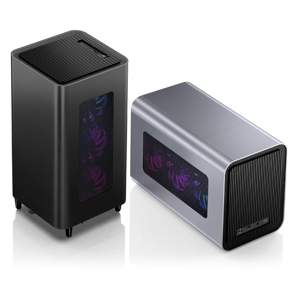 Корпус JONSBO V11, ITX, черный (без БП)