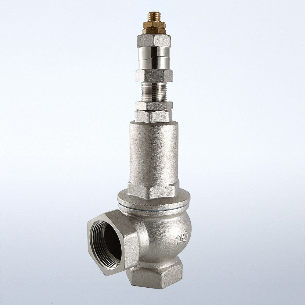Клапан предохранительный регулируемый VALTEC 1-12 бар 1/2 VT.1831.N.04