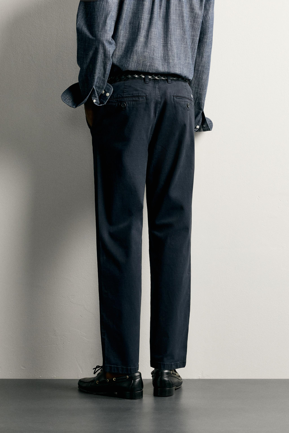 БРЮКИ ЧИНОС SLIM FIT — ZARA