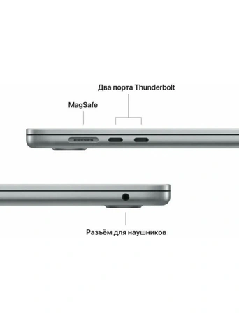 Ноутбук Apple MacBook Air 15 M2 (2023) 8CPU 10GPU 8/512GB Space Gray