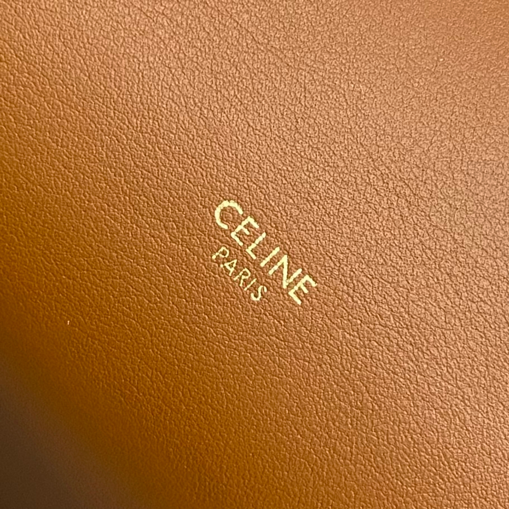Сумка Celine Doctor Small, коричневая — фото 7
