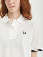 Женская Рубашка Sheer Tipped Polo