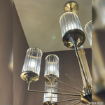 Подвесная люстра Crystal Lux GLORIA SP9 BRASS