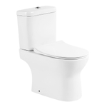 Унитаз-компакт безободковый с сиденьем BelBagno STEAM BB130CPR + BB130T