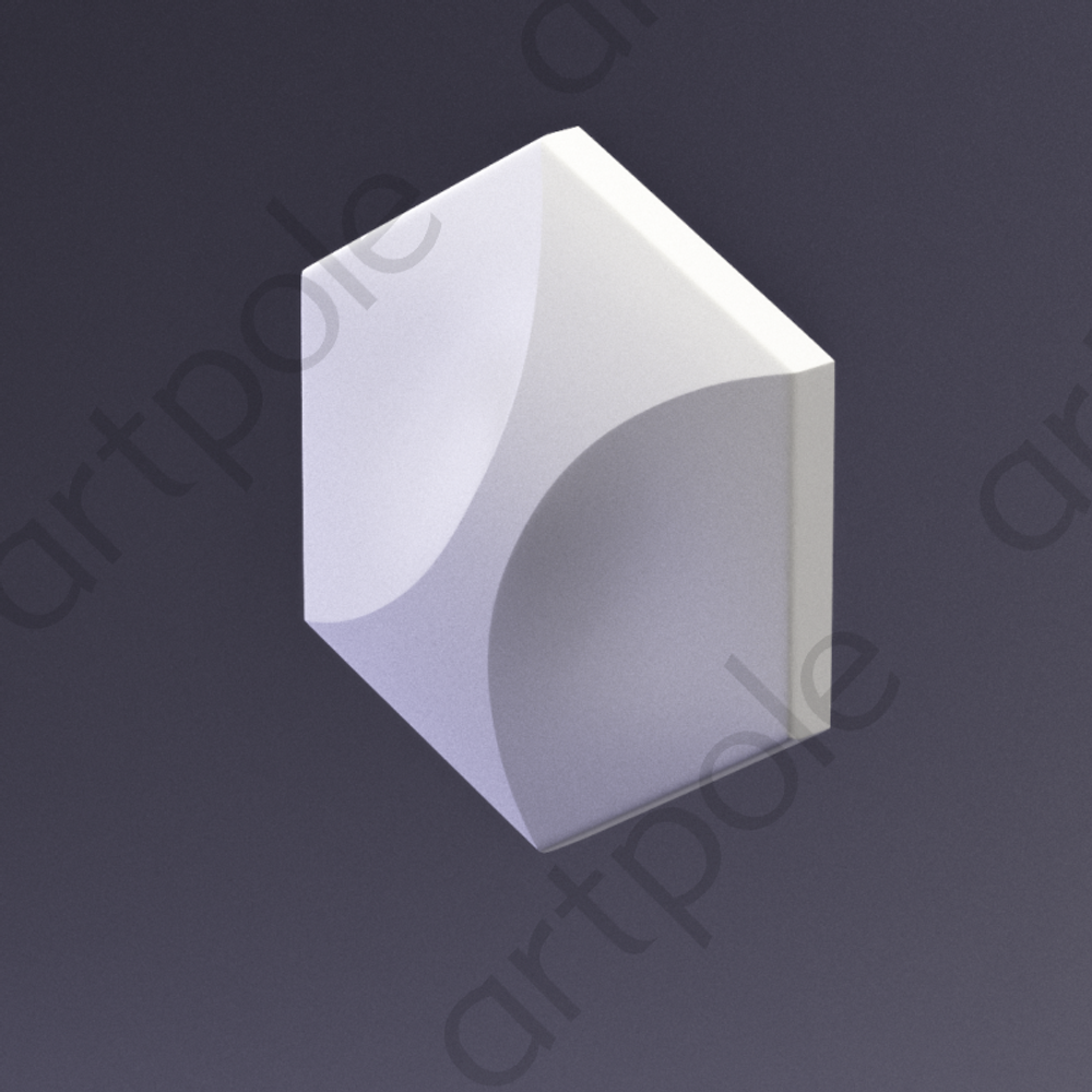 Гипсовые 3D панели Artpole Elementary HEKSA - 27 - 17 - HEKSA-twin