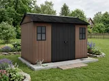 Keter Сарай "Ньютон Плюс 11х7,5" (размеры 350 х 230 (wide) или 230 х 350 см), коричневый (Newton Plus) — фото 4