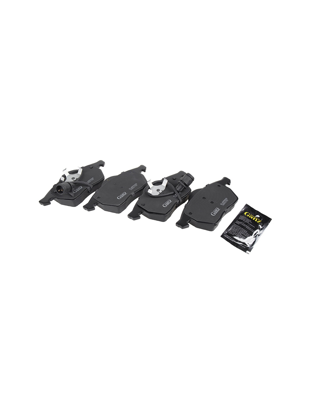 Колодки передние PRO-Line Ceramic AD 100/A6 91-97 с датчиками GANZ GIJ09055C