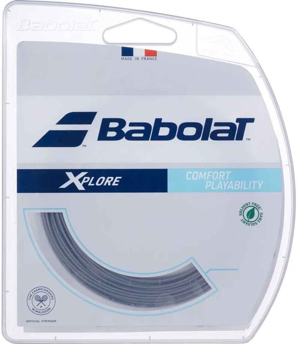 Струны теннисные Babolat Xplore (12 m) - grey/aero