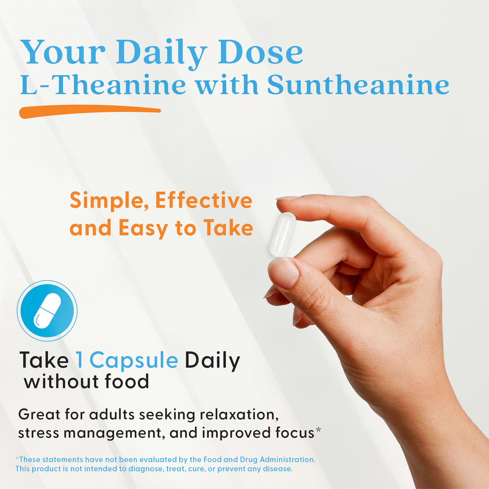 Doctor's Best, L-теанин с Suntheanine, 150 мг, 90 вегетарианских капсул