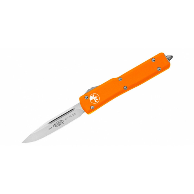 Фронтальный нож Microtech 148-4OR UTX-70 S/E Выкидной