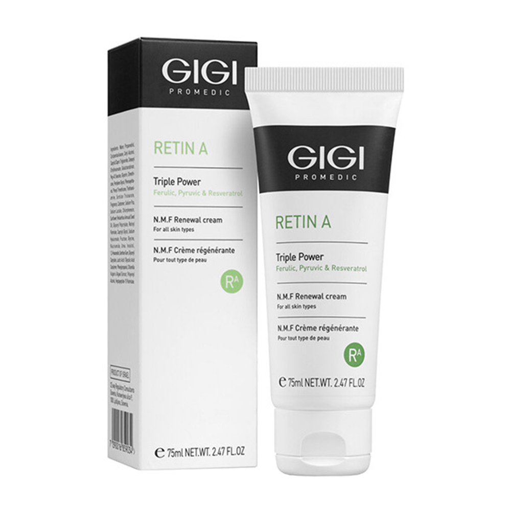 Обновляющий крем для лица Тройная Сила GiGi Retin A Triple Power N.M.F. Renewal Cream 75мл
