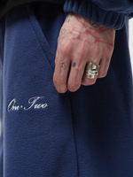 Drawstring Sweatpants Navy Smoke