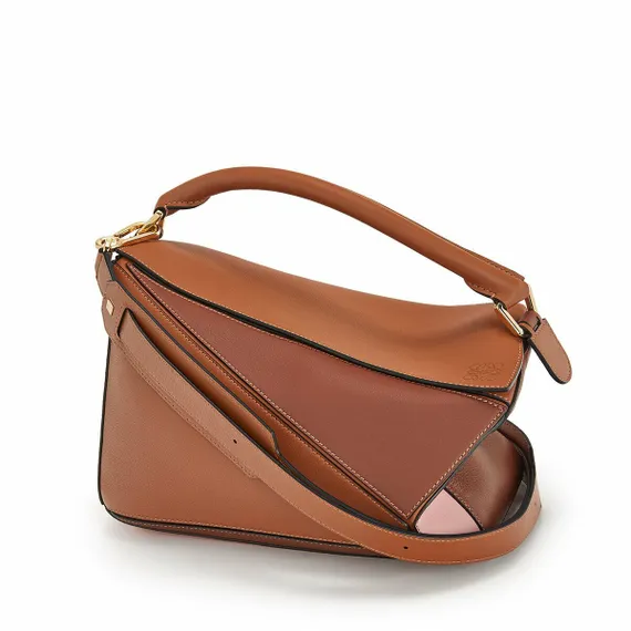 Сумка Loewe Puzzle Bag Tan/medium Pink